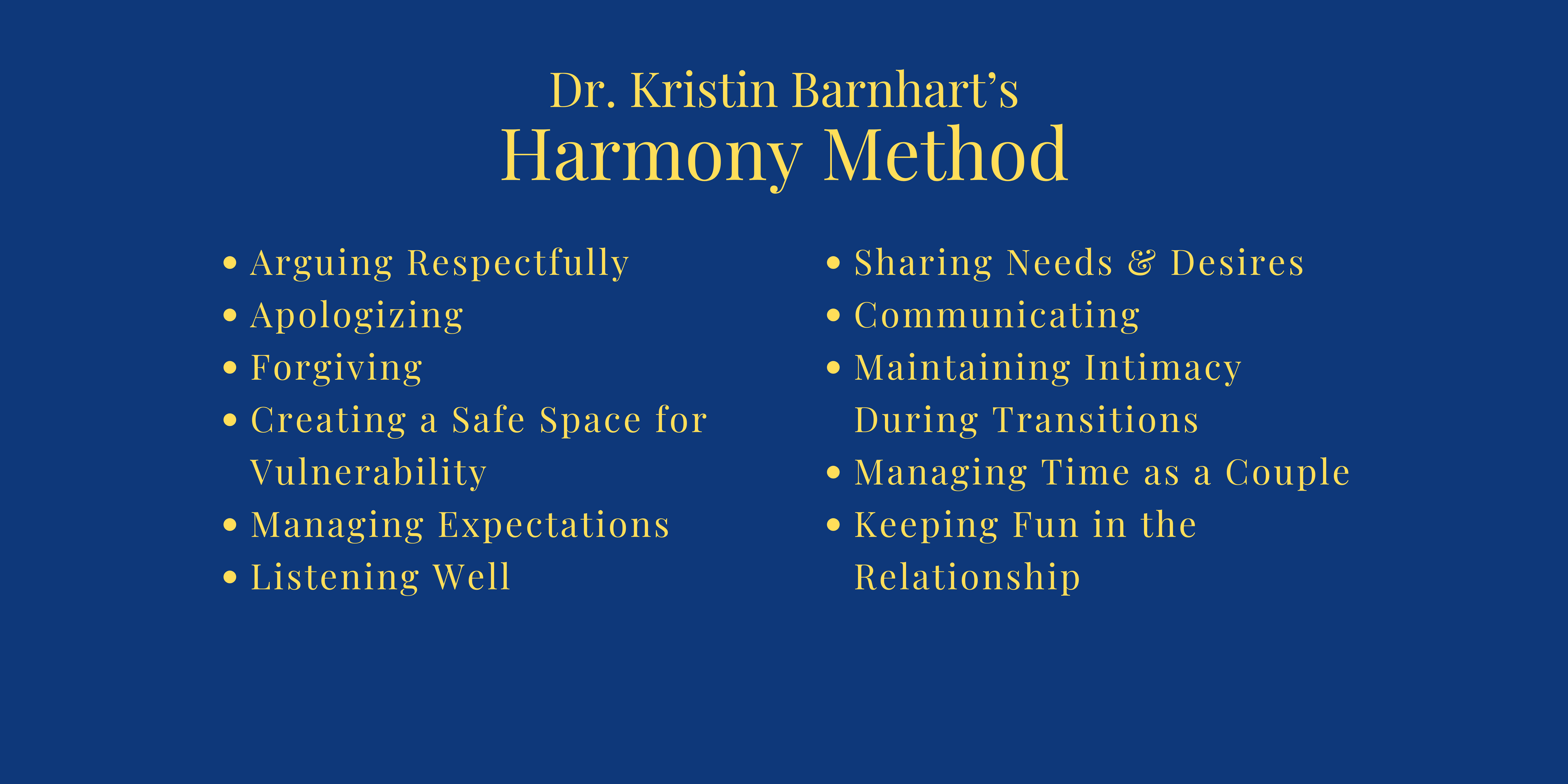Harmony Method